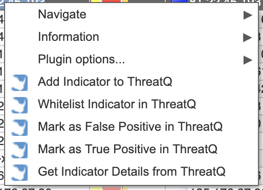 Right-Click Actions